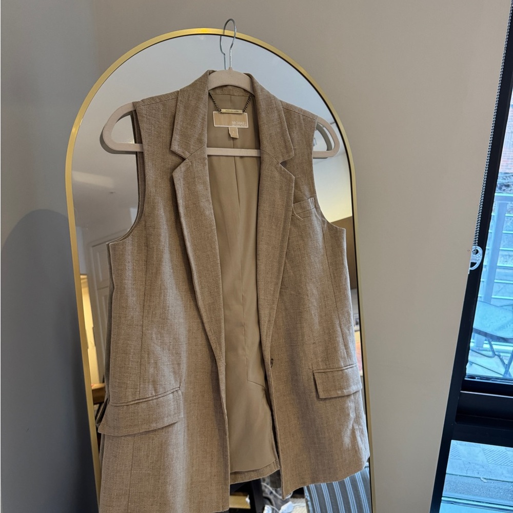 Michael Kors Tan Vest
